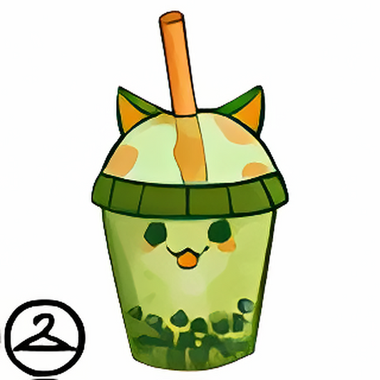 Dyeworks Green: Boba Tea Cup