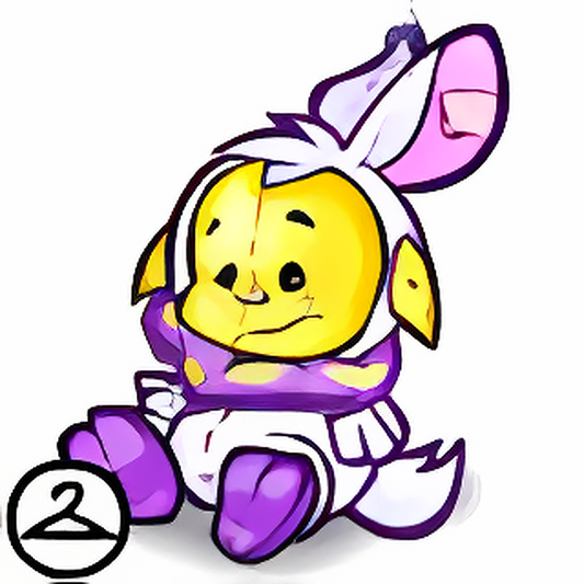 Kacheek in Cybunny Costume Plushie