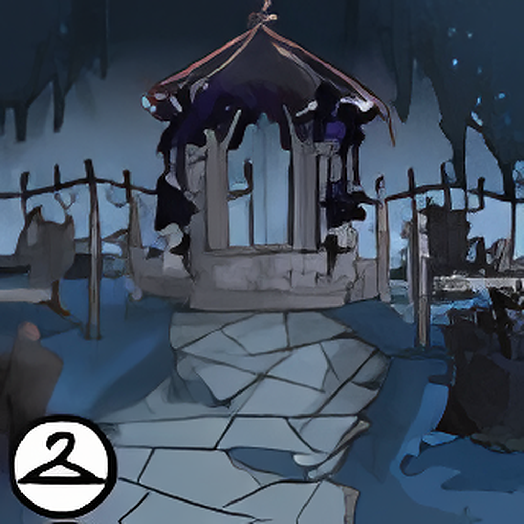 Deathly Union Graveyard Background