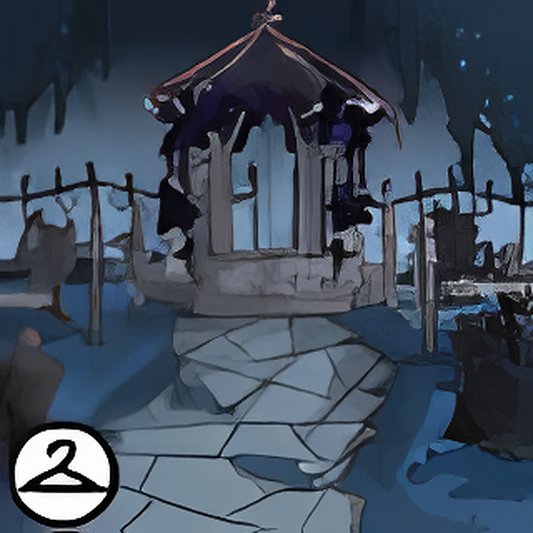 Deathly Union Graveyard Background