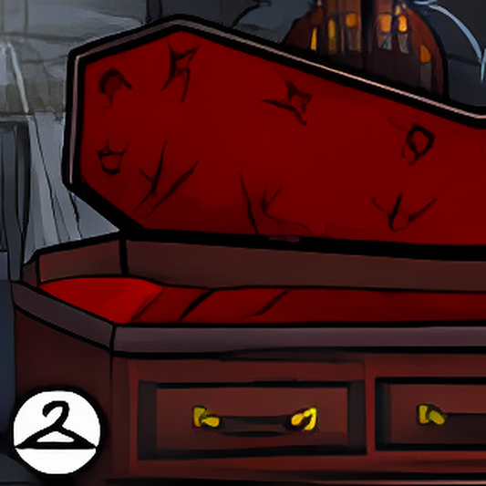 Vampire Coffin Background