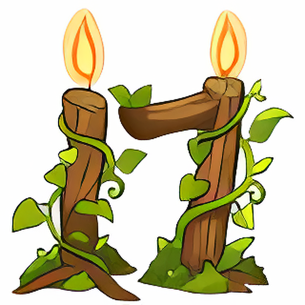 17th Enchanted Forest Birthday Wish Candle