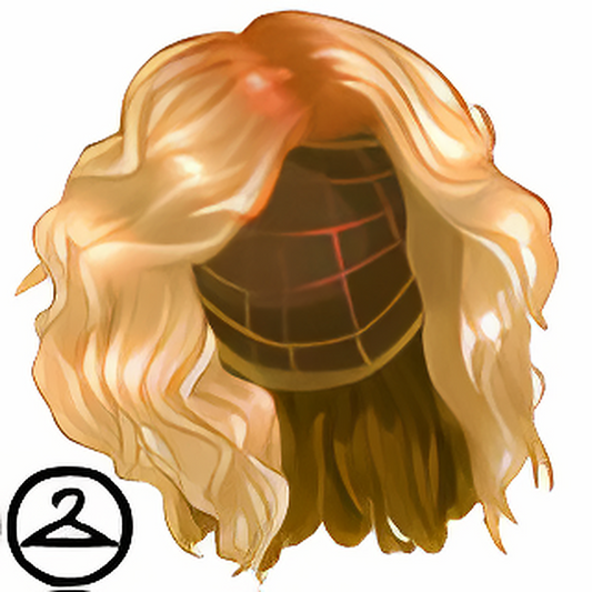 Summer Orange Root Blonde Wig
