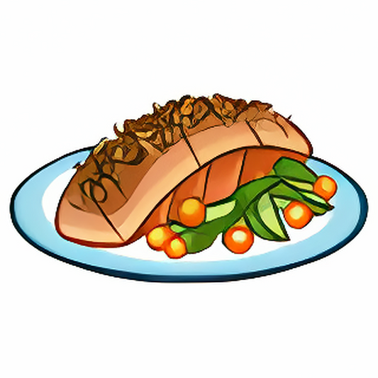 Peppered Salmon Dish