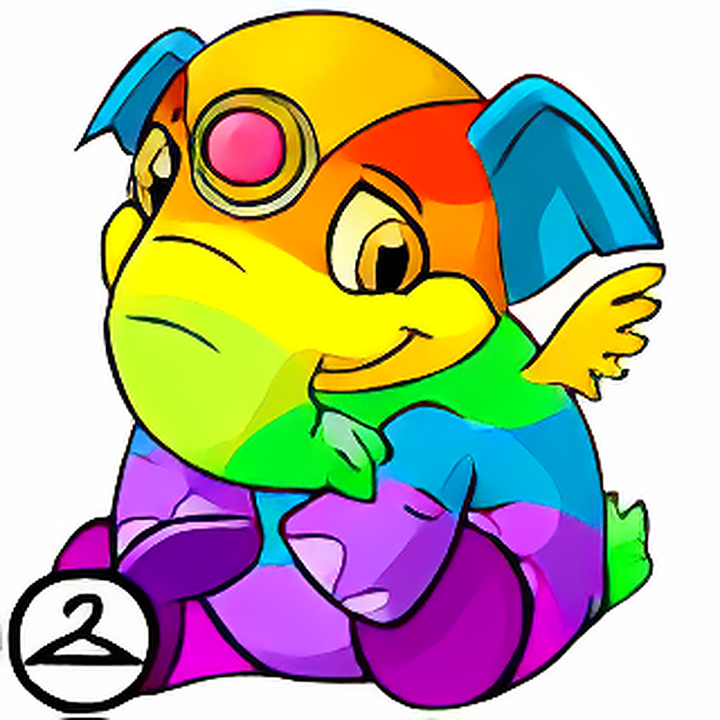 Nostalgic Rainbow Elephante
