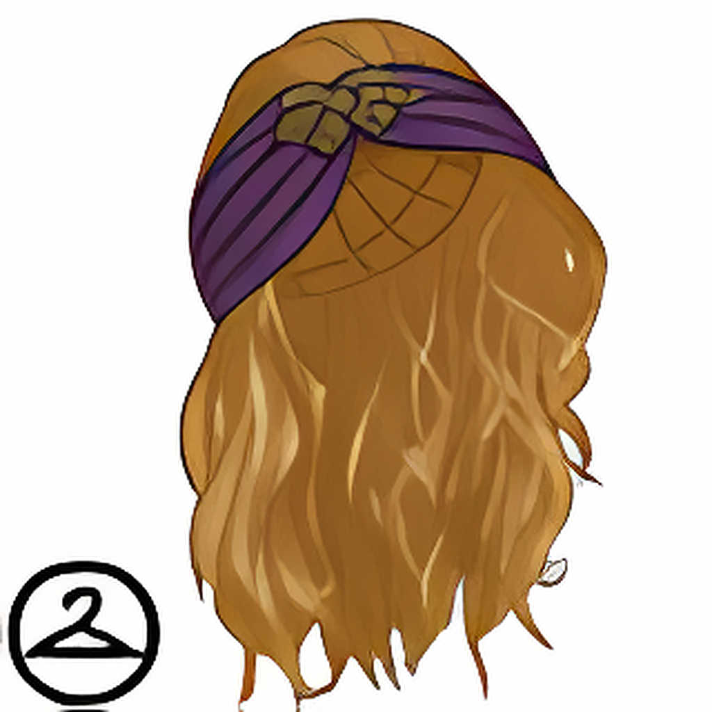 Warm and Fuzzy Headband and Wig
