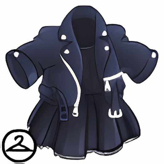 MME25-S3b: Black as Night Dress & Jacket
