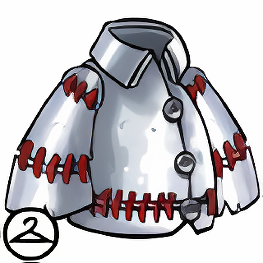 Silk Stitched Metal Jacket