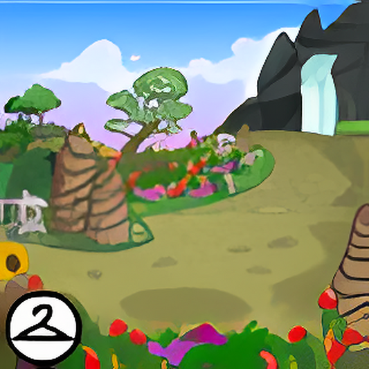 Peaceful Garden Background