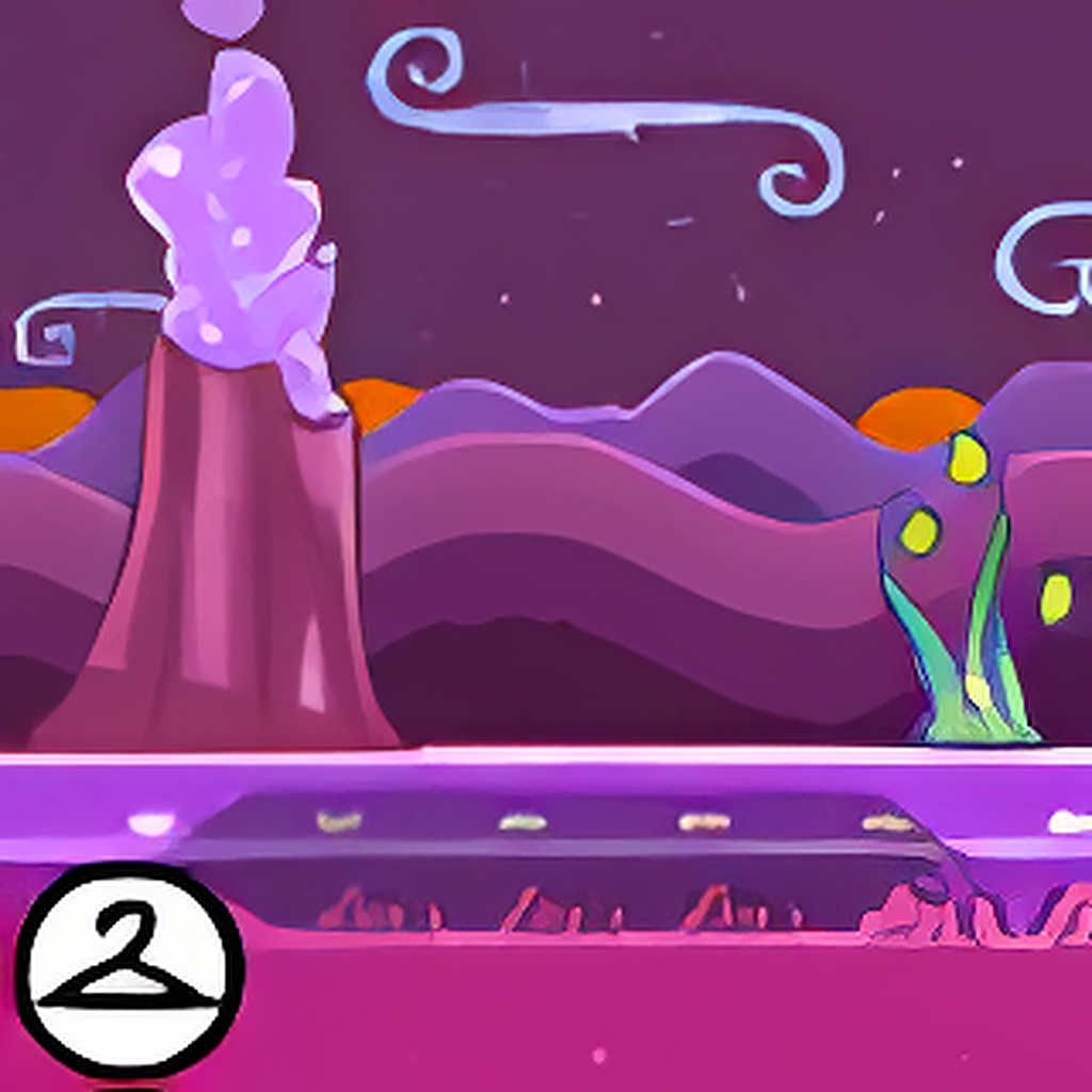 Noxious Gas Planet Background