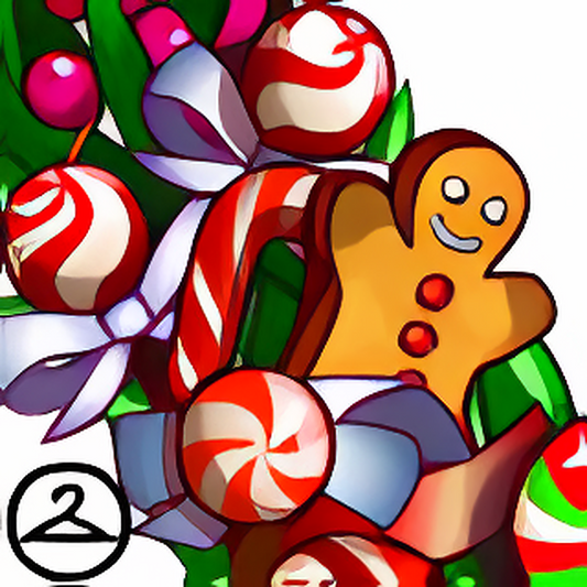 Peppermint Wreath