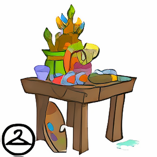 Painters Supply Table