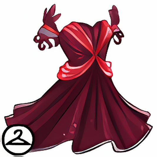 Dyeworks Red: Dark Mystical Gown