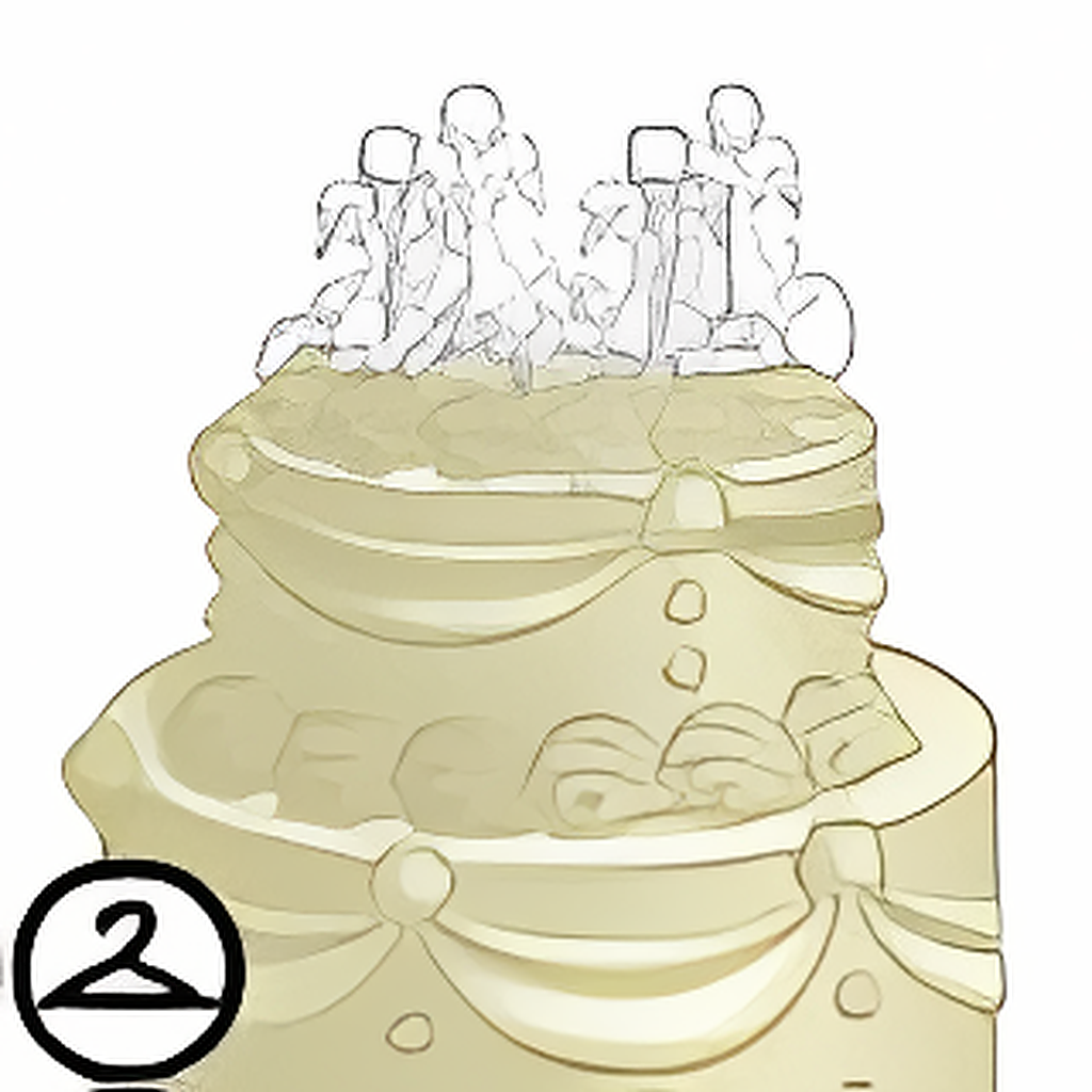 Royally Iced Vanilla Cake
