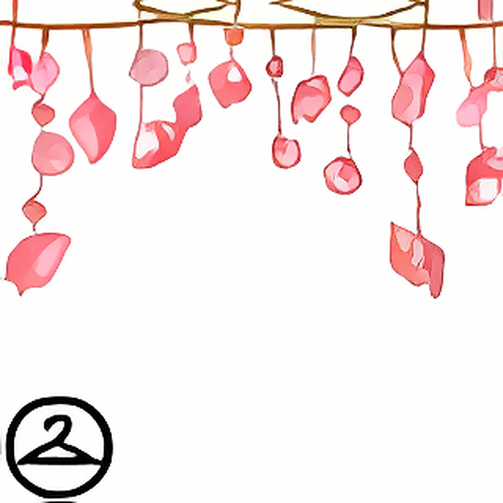 Dyeworks Pink: Garland of Seashells
