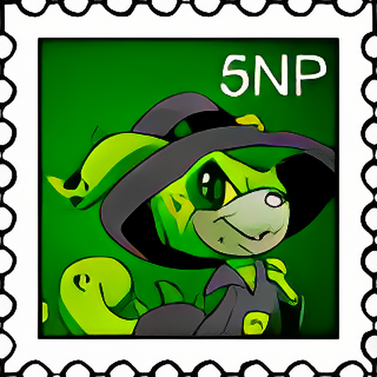 Edna the Zafara Stamp