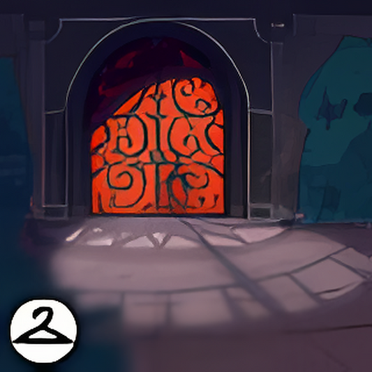 Frightful Doorway Background