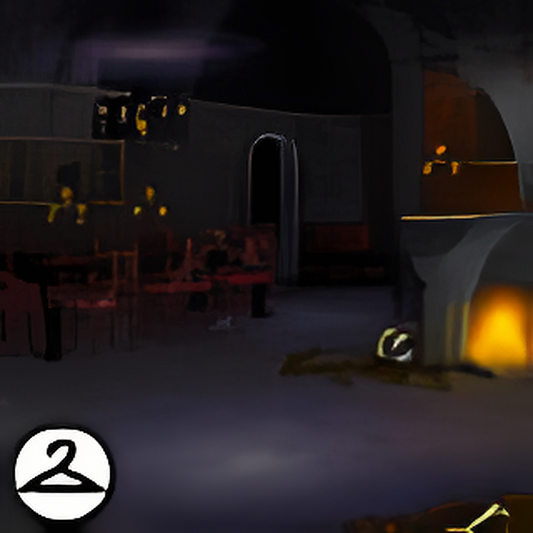 Haunted Dining Room Background