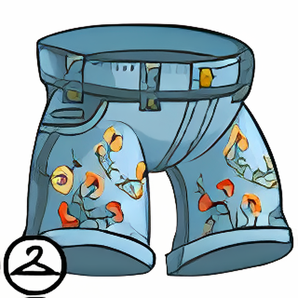Floral Jeans