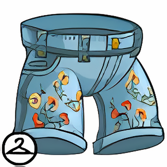 Floral Jeans