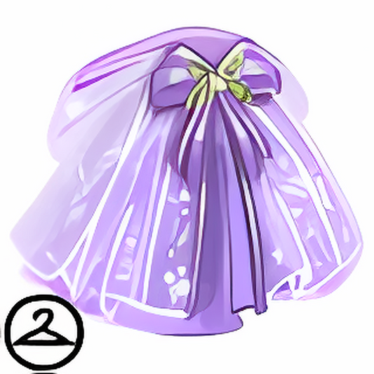 Dyeworks Purple: Golden Shimmer Cape
