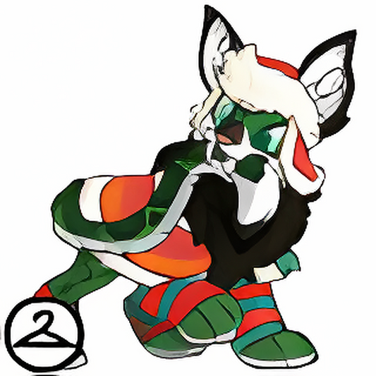 Prismatic Pine: Festive Christmas Varwolf