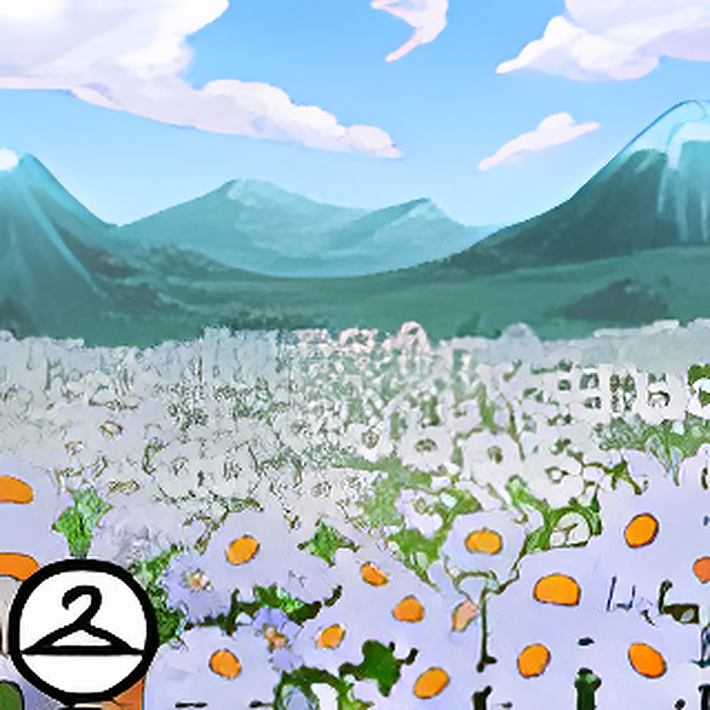 Premium Collectible: Daisy Field Background