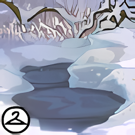 Snowy Lights Background
