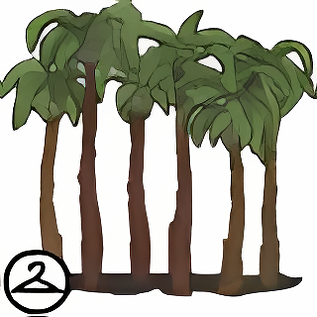 Row of Palm Trees