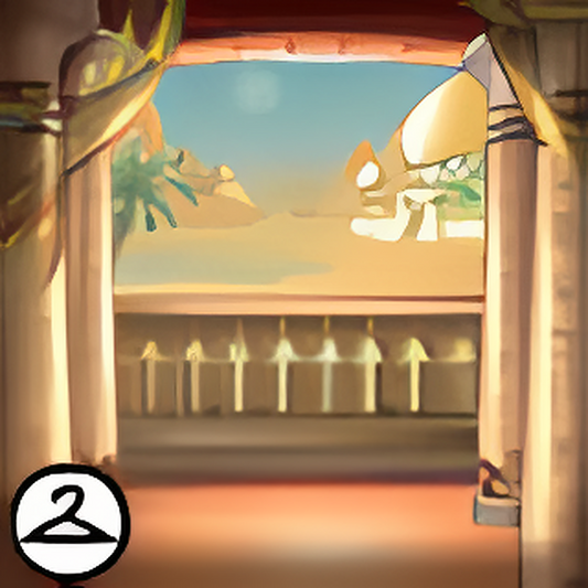MiniMME22-B: Lost Desert Royal Palace Background