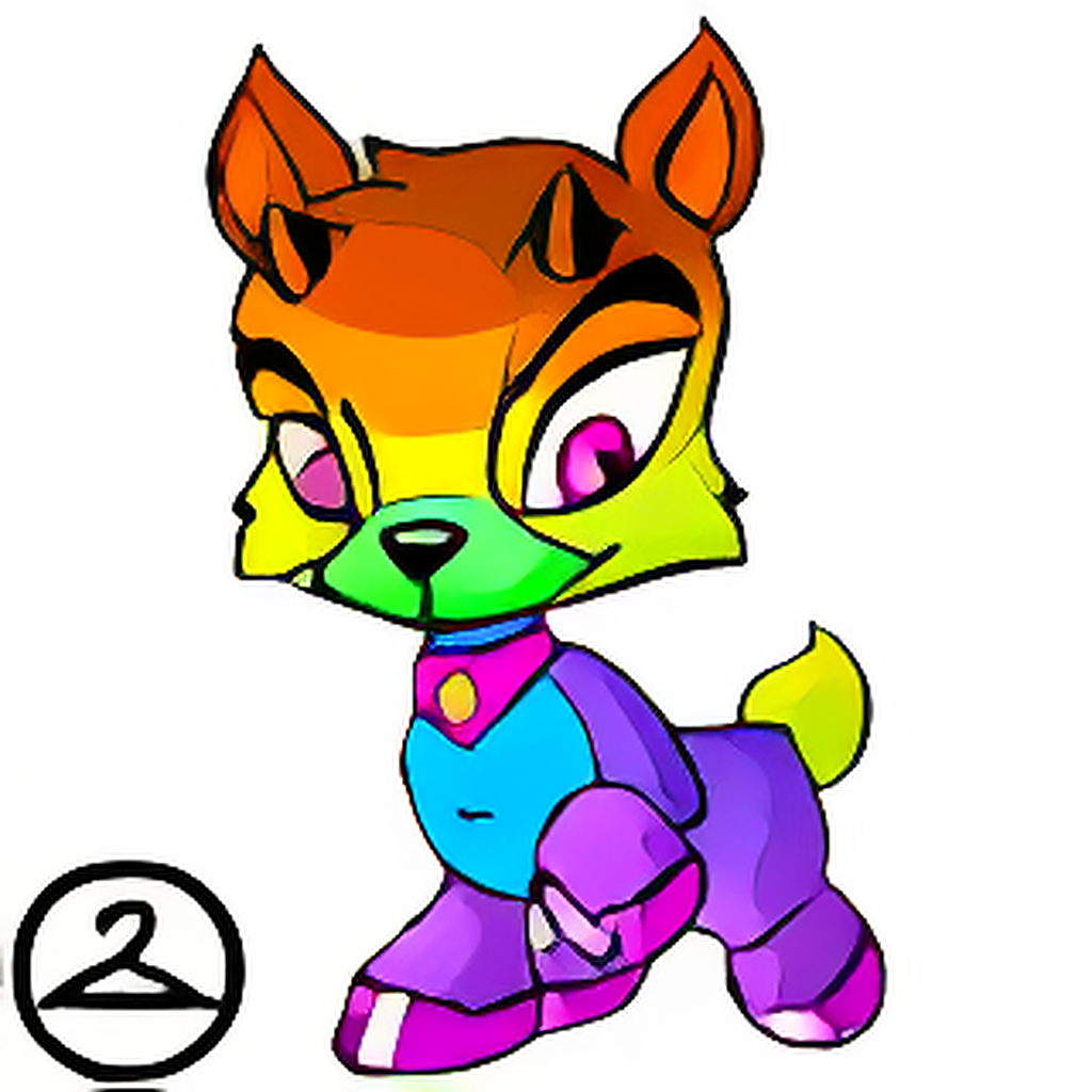 Nostalgic Rainbow Ixi