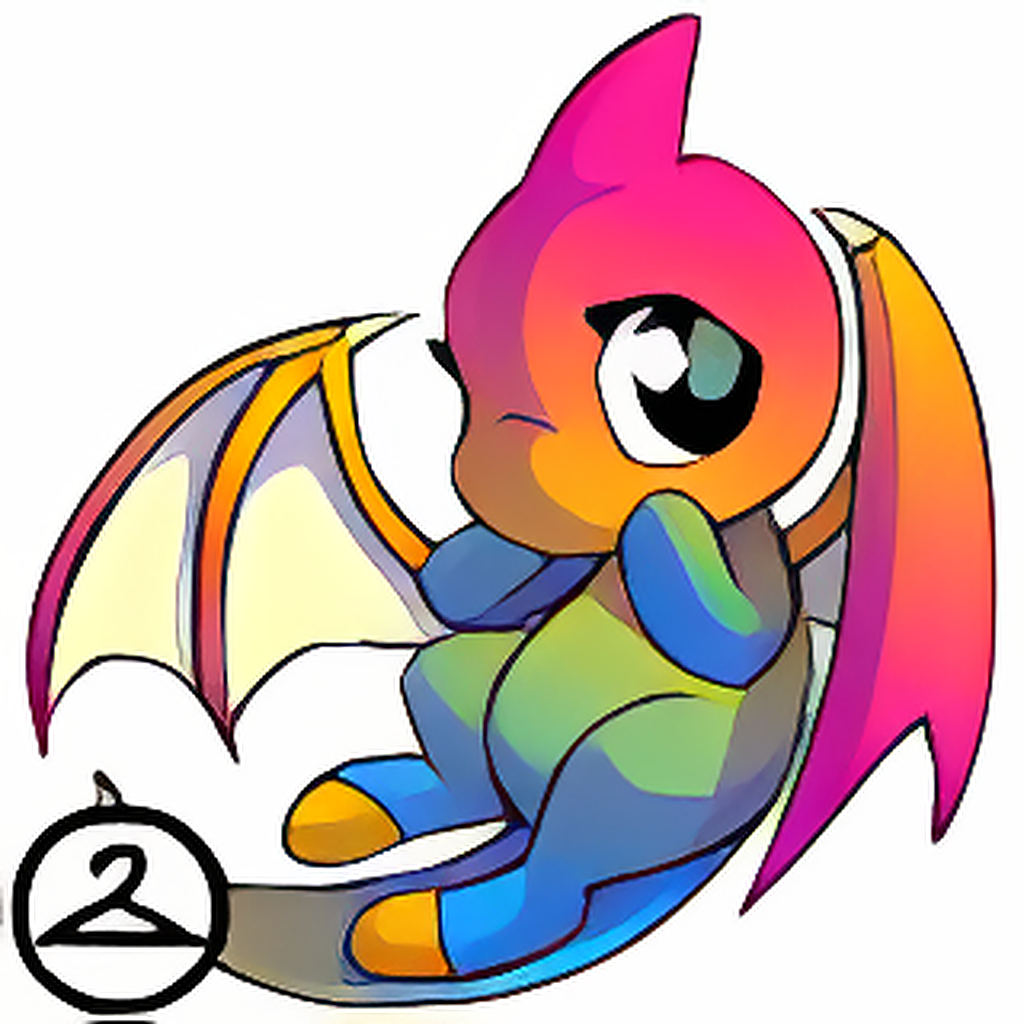 Prismatic Pansexual: Adoring Rainbow Shoyru