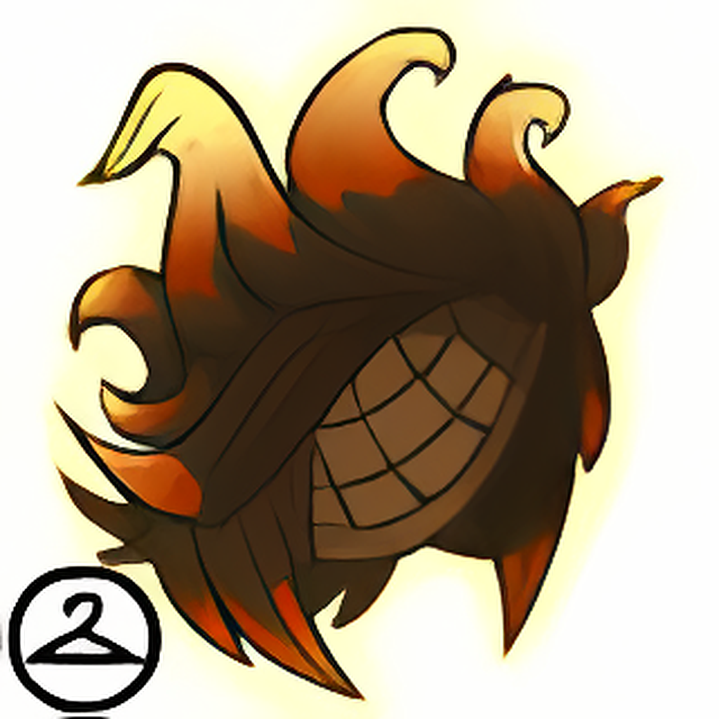 Hot Head Fire Wig