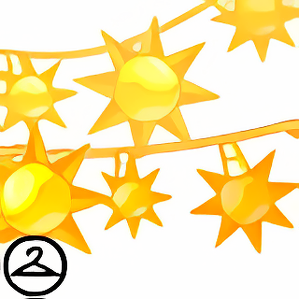 Shining Sun String Lights