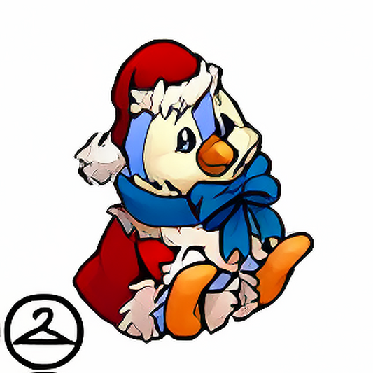 Pixel Habbo Christmas Bruce Companion Foreground