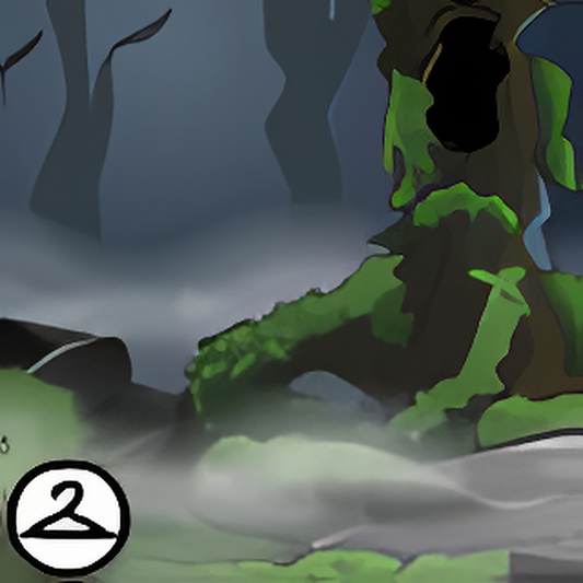 Foggy Forest Background