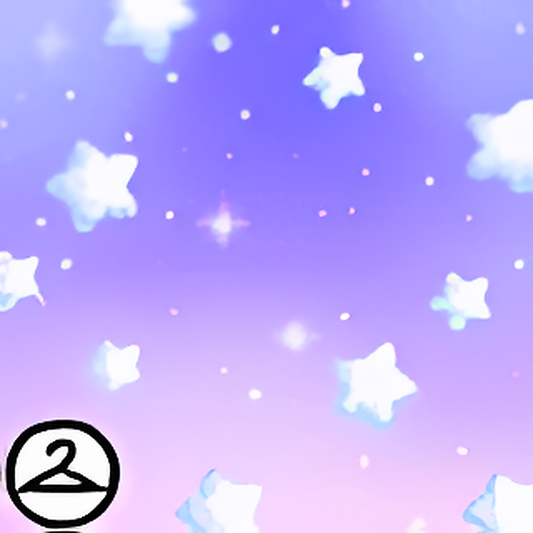 Kawaii Void Stars Background