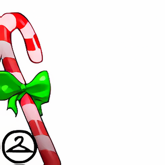 Giant Candy Cane Foreground