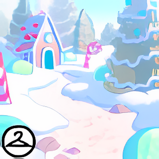 Gingerbread Forest Background