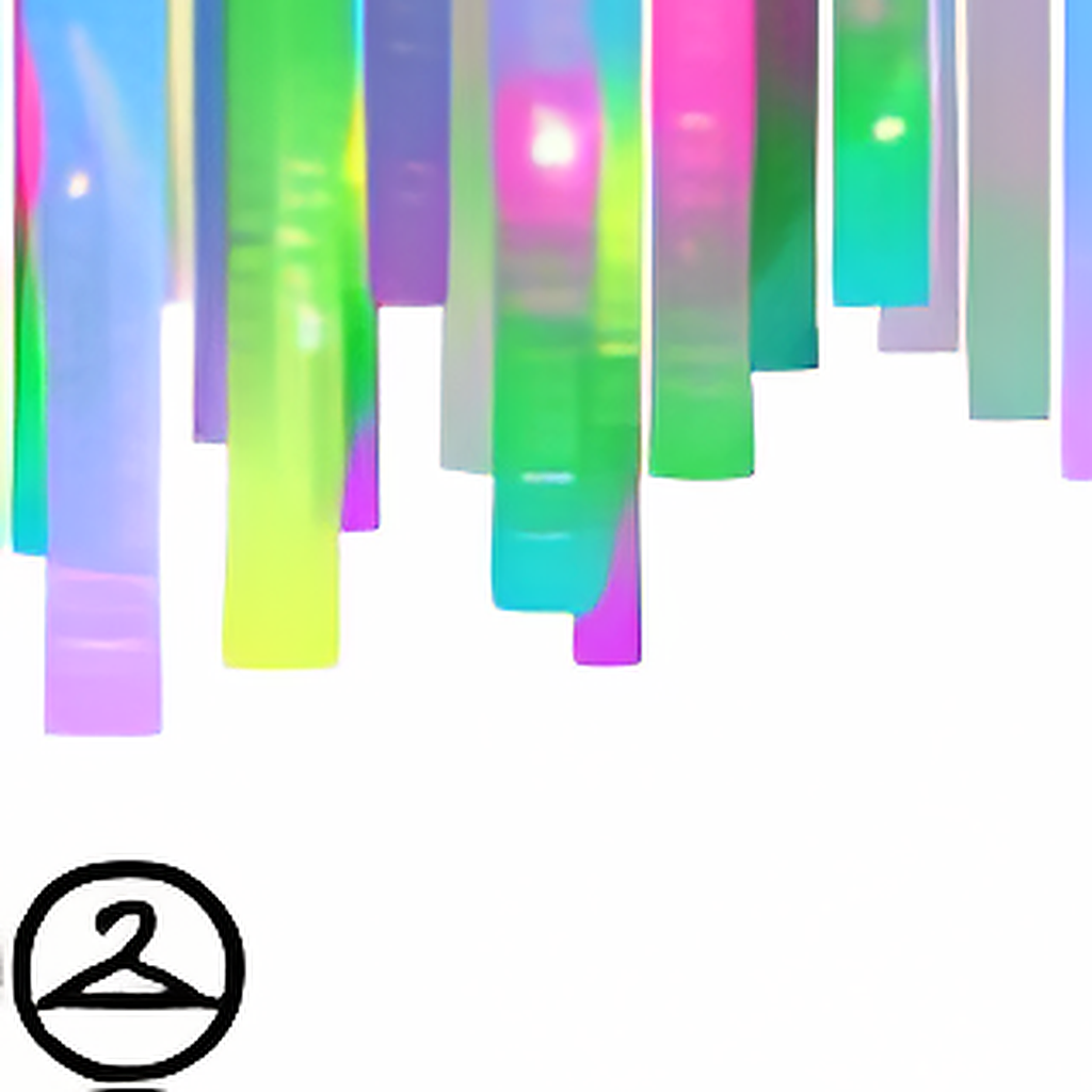 Glowing Neon Metal Springs