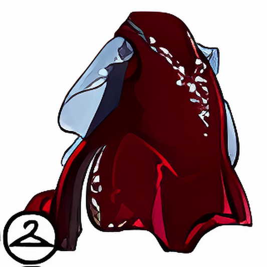 Red Velvet Glamour Gown