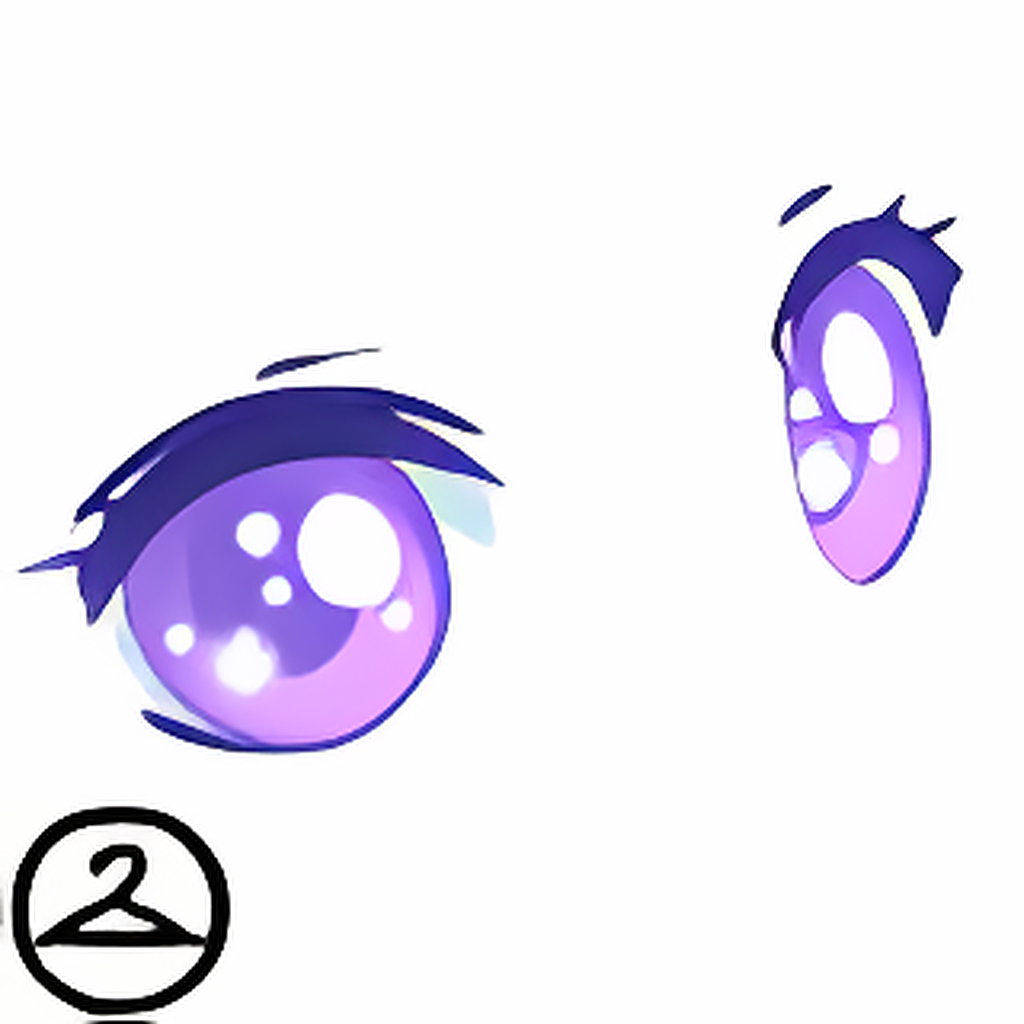 Essential Purple Glitter Contacts