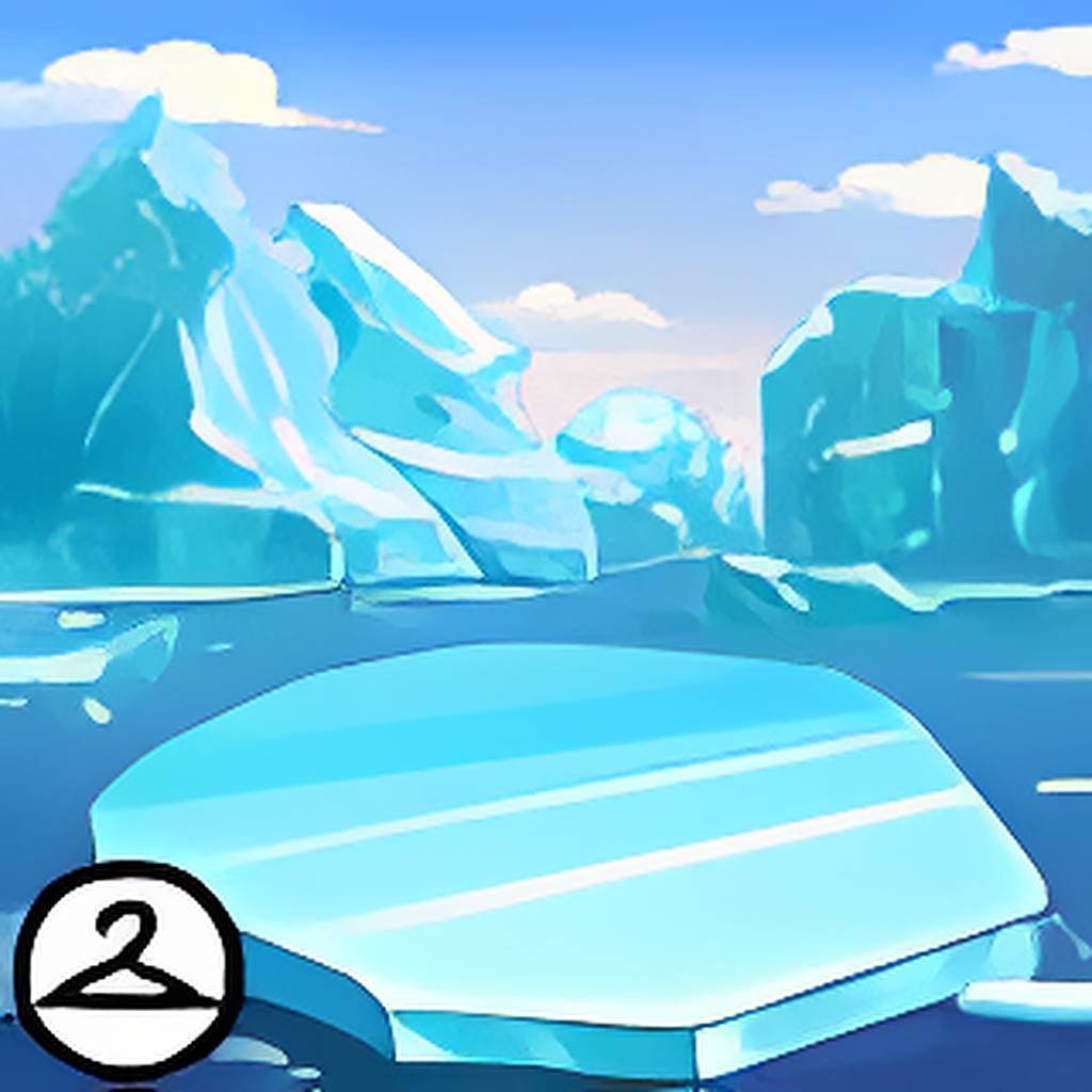 On an Iceberg Background