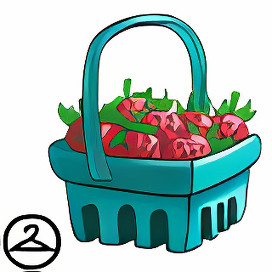 Carton of Fresh Strawberries