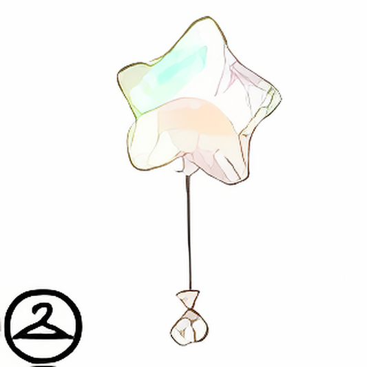 Dyeworks White: Baby Iridescent Balloon
