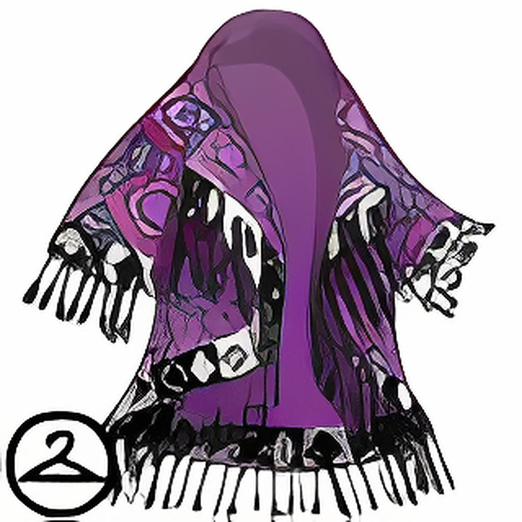 Fringed Fabric Cardigan