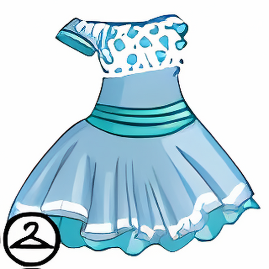 Delicate Blue Dress