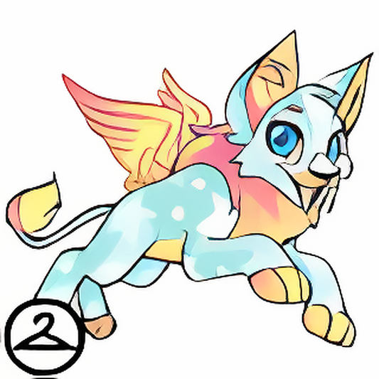 Prismatic Light Blue: Celebratory Anniversary Varwolf