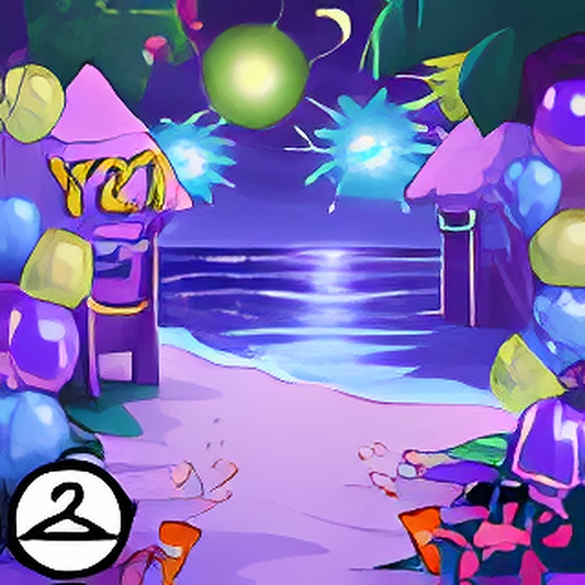 New Years at Dacardia Background
