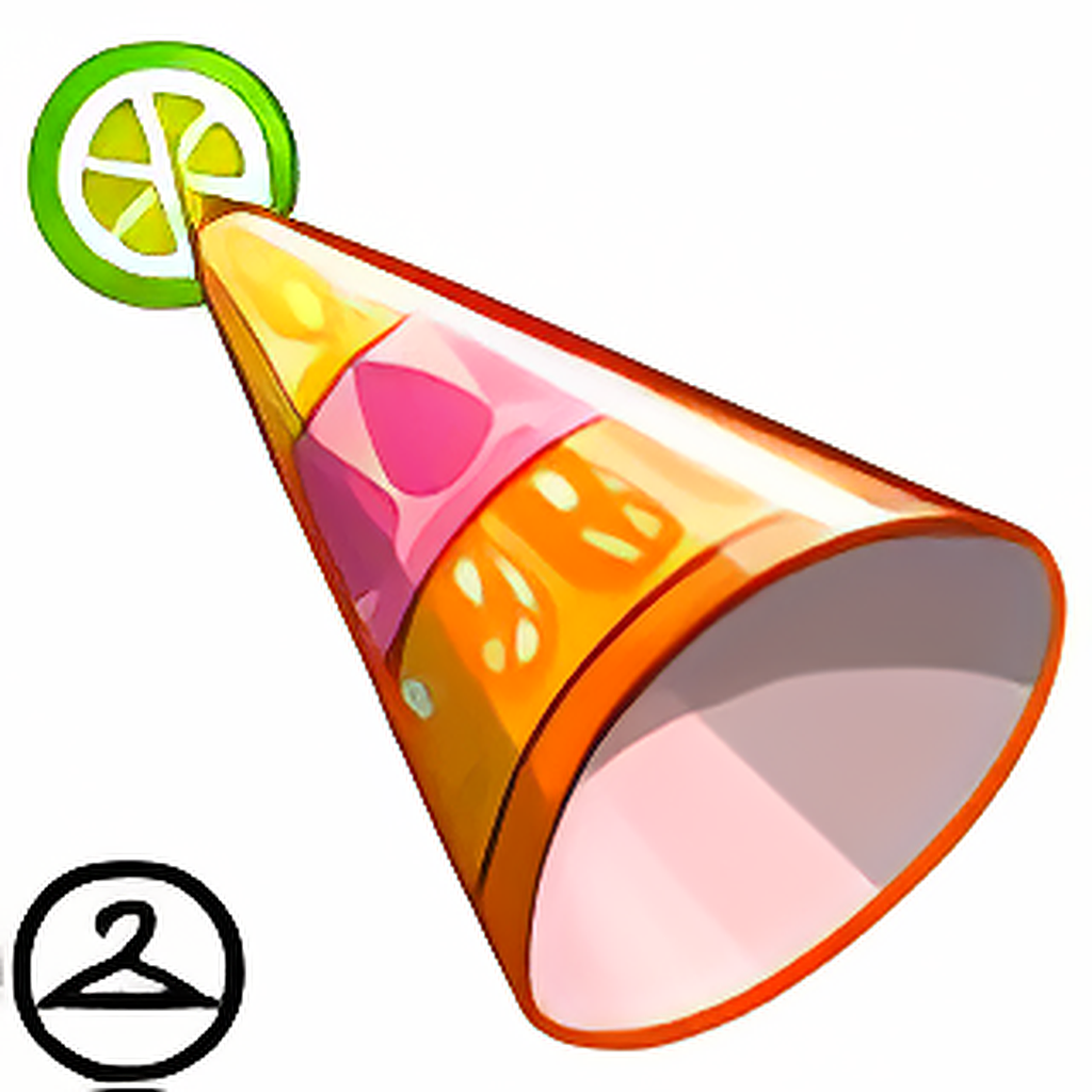 Citrus Party Hat